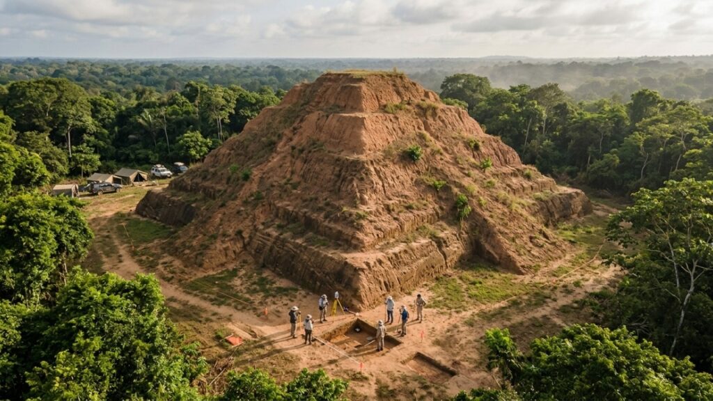 Lasers revelam cidade perdida com pirâmides de até 22 metros sob a Amazônia