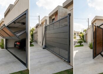Qual o melhor portão para a garagem: basculante, deslizante ou pivotante?