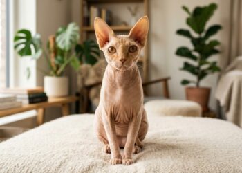 Uma mutação natural criou um dos gatos mais diferentes do mundo: entenda o Sphynx