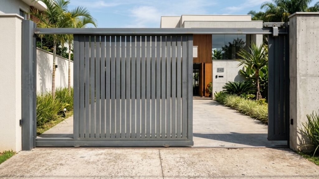 Qual o melhor portão para a garagem: basculante, deslizante ou pivotante?