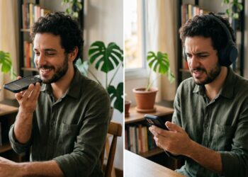 Neurocientistas explicam por que detestamos ouvir nossa própria voz gravada, o problema não está na gravação mas na diferença de até 15% entre a frequência que o ouvido interno capta e a que o microfone registra
