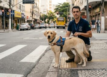 O caminho até virar os “olhos” de alguém: por que o treinamento de um cão-guia leva dois anos