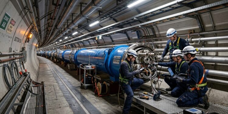 Hoje o LHC será desligado, em 4 anos ele volta 10 vezes mais poderoso