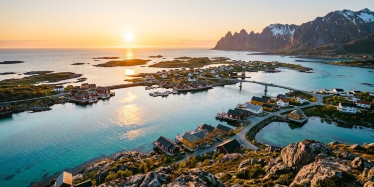 A ilha norueguesa onde o sol não se põe por 69 dias seguidos e o que isso faz com o corpo humano