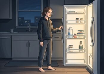 A razão científica de você abrir a geladeira várias vezes sem pegar nada, não é fome mas um mecanismo do cérebro que confunde tédio com necessidade e usa a geladeira como reset emocional