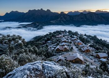 A cidade mineira a 1.550 metros onde o frio esconde uma inesperada história europeia