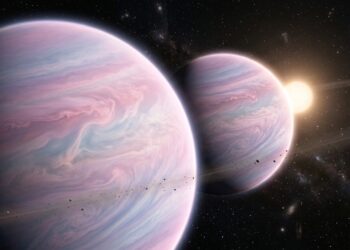 Cientistas descobrem dois planetas gigantes menos densos que algodão doce, e ninguém sabe ainda como eles conseguiram se formar