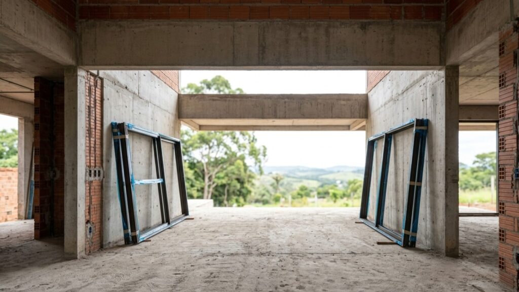 Quanto custa construir uma casa simples com fachada moderna e acabamento de classe média em julho de 2026?