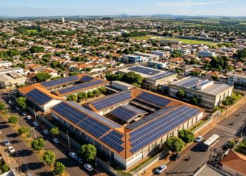 No interior paulista uma cidade usa o sol para reduzir uma conta milionária