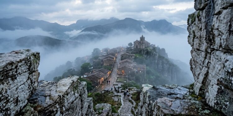 A neblina e as pedras fazem desta cidade um dos lugares mais curiosos do Brasil