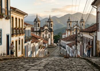 Entre ladeiras e igrejas, uma cidade guarda o traçado secreto deixado pela corrida do ouro