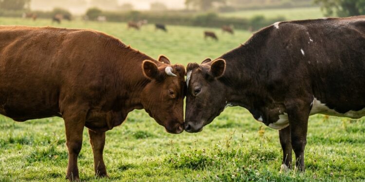 Vacas também têm melhores amigas: estudo revela que elas ficam estressadas e até com o coração acelerado quando são separadas