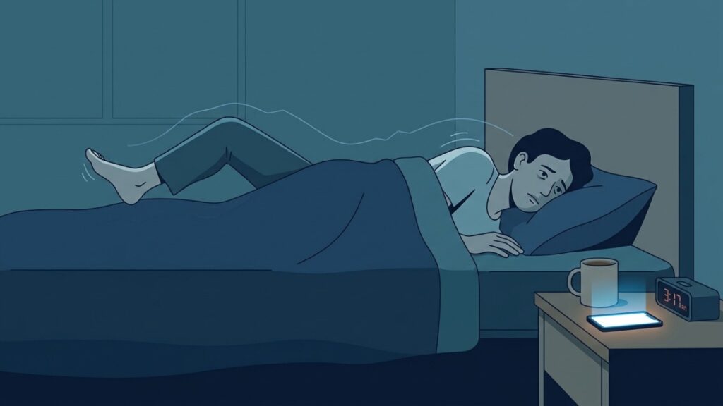 O que causa aquele “pulo” na hora de dormir e por que o corpo parece despencar do nada