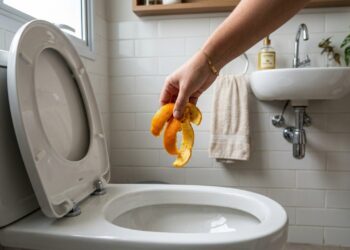Jogar cascas de laranja no vaso sanitário: para que serve e por que muita gente recomenda