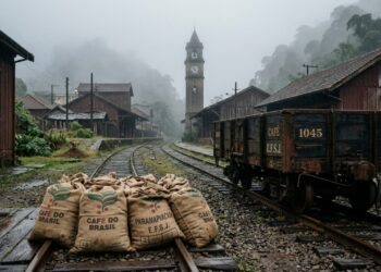 A vila inglesa escondida na neblina que ajudou o café a vencer a serra
