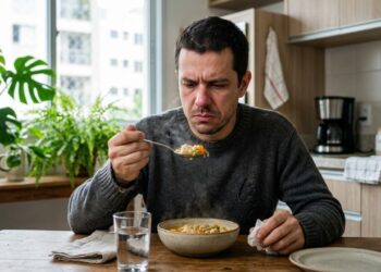 O motivo que faz a comida perder o sabor quando você está com gripe