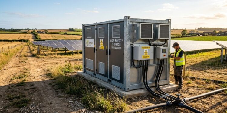 Reservatório de irrigação vira “bateria” para guardar energia solar no campo