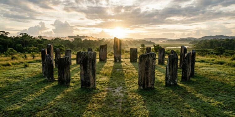 No extremo norte do Brasil, um círculo de granito do século XI acompanha o Sol e guarda uma história esquecida