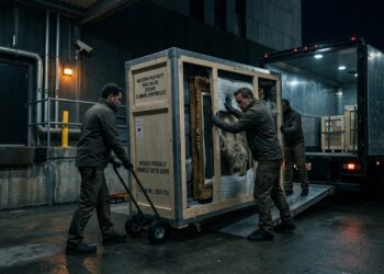 O transporte secreto das relíquias mais frágeis do mundo: qualquer erro pode destruir séculos de história