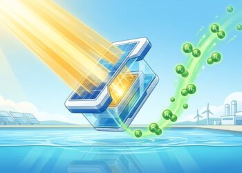Cientistas transformam luz solar em hidrogênio com eficiência recorde de 31,3%