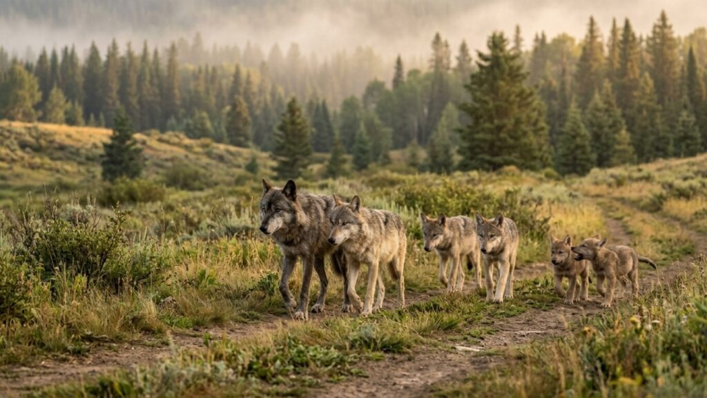 Esqueça tudo o que você ouviu sobre o “macho alfa”: a verdadeira vida dos lobos é completamente diferente