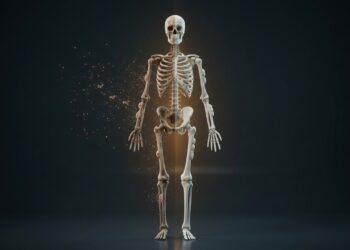 O esqueleto humano se renova por completo a cada 10 anos, isso significa que nenhum osso que você tem agora é o mesmo de uma década atrás e o processo envolve 2 tipos de células que trabalham em turnos opostos