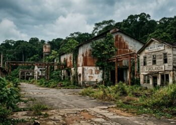 A cidade perdida na Amazônia que ainda guarda marcas de um dos projetos mais ambiciosos do século passado