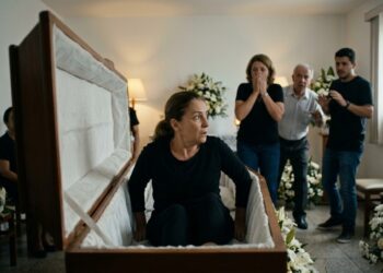 Essa mulher teria acordado dentro do caixão durante o próprio velório