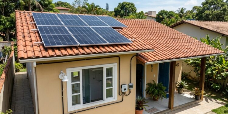 Quanto custa montar uma mini estação de energia solar só para o chuveiro e em quantos meses o equipamento se paga com a economia na conta de luz