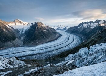 Geleira dos Alpes preserva um arquivo que vai do Império Romano à mineração medieval e a antigas erupções