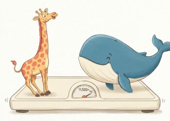 Como é possível pesar um polvo, uma girafa, uma baleia ou até mesmo um buraco negro supermassivo?