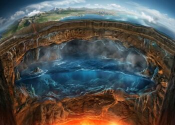 O “oceano” escondido a 660 km de profundidade pode equivaler a quase 3 vezes a água dos mares — mas não é líquido