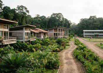 No coração da Amazônia uma vila ainda guarda o desenho secreto de uma antiga mina