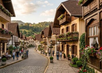 A cidade catarinense que parece um pedaço da Áustria no Brasil