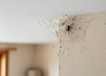 Não borrife nada: o motivo pelo qual as aranhas sempre voltam ao mesmo canto da parede, e como resolver de vez
