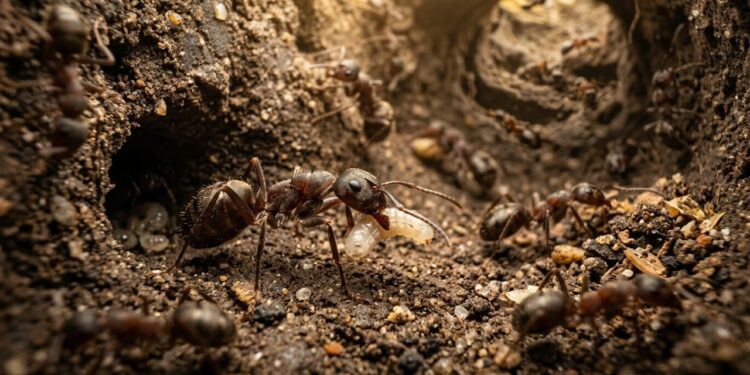 Formigas que parecem não fazer nada viram força de reserva quando a colônia perde operárias