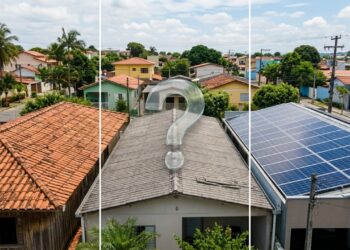 Qual o melhor telhado para casa de classe média: telha de barro, fibrocimento ou fotovoltaica?