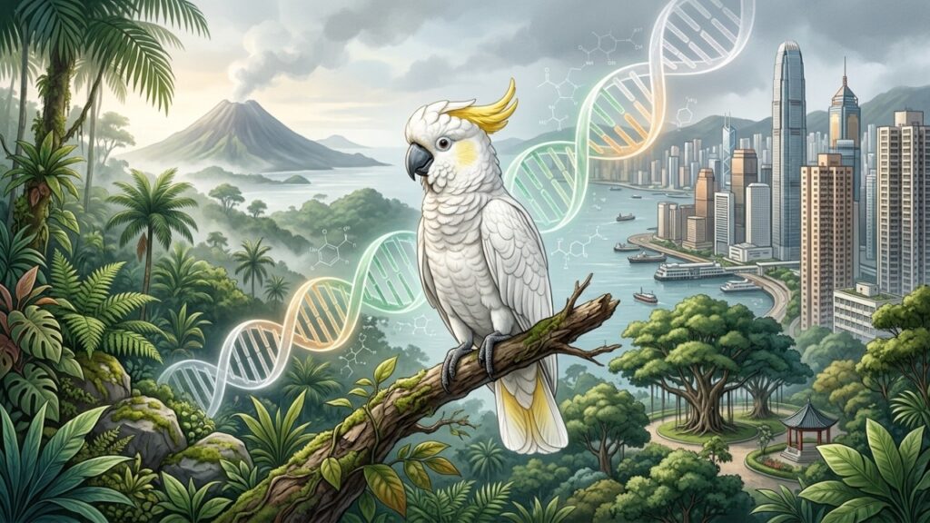 Cacatuas urbanas de Hong Kong podem ser uma salvação genética para seus parentes ancestrais da Indonésia