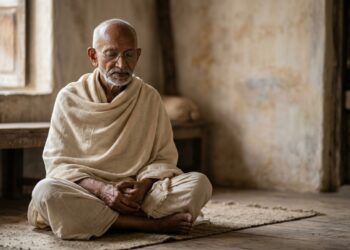 Mahatma Gandhi, líder político e espiritual: "Viva como se fosse morrer amanhã. Aprenda como se fosse viver para sempre."