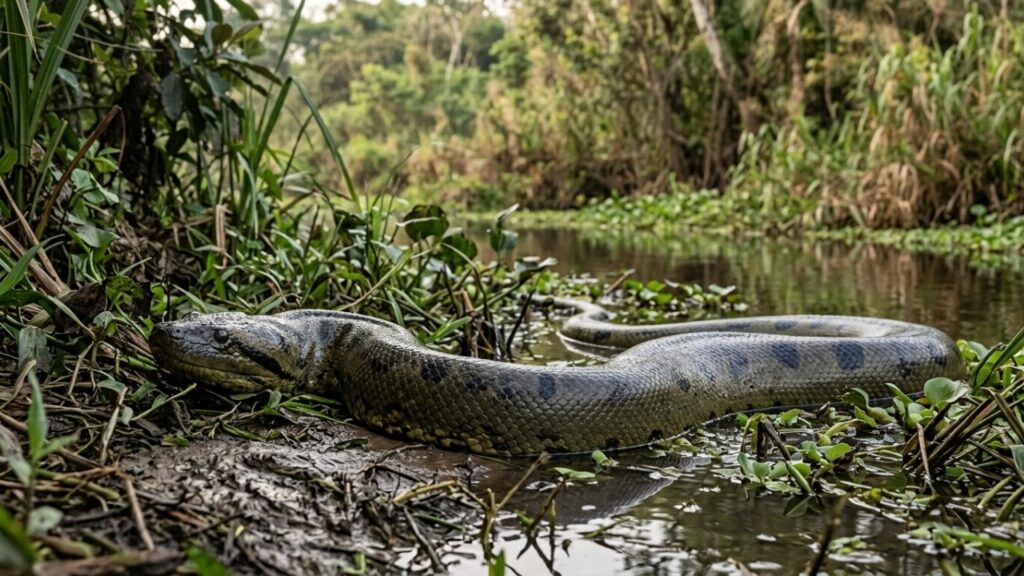 O segredo por trás do tamanho colossal da sucuri-verde nas águas da Amazônia e do Pantanal