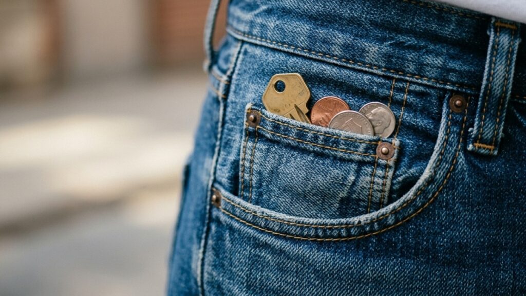 Poucos sabem: para que serve aquele bolsinho minúsculo na frente da calça jeans
