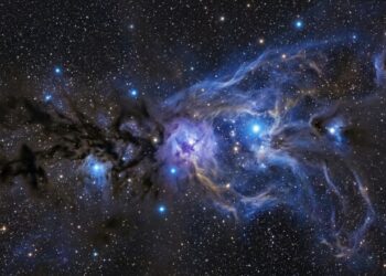 Câmera de 570 megapixels registra um “céu de Van Gogh” a 430 anos-luz da Terra