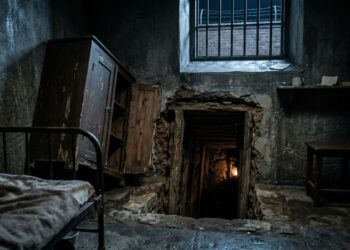 Na véspera de Natal, um túnel escondido revelou uma fuga quase impossível