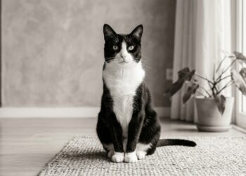 Por que os gatos pretos e brancos são chamados de “Frajola” no Brasil?