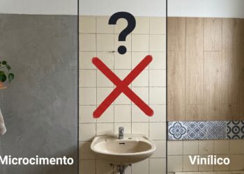 Qual material é melhor para reformar seu banheiro sem quebradeira: microcimento, vinil ou adesivo?