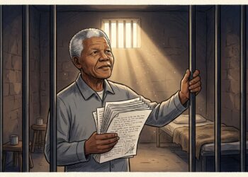 Nelson Mandela sobre a coragem: "Aprendi que a coragem não é a ausência do medo, mas o triunfo sobre ele", a frase que atravessou 27 anos de prisão
