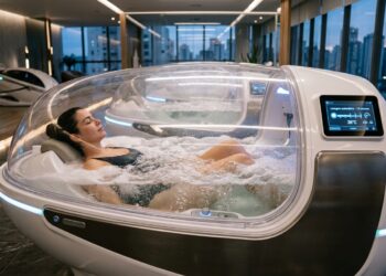 Japão projeta a primeira de lavar para humanos que dá banho completo sem esforço