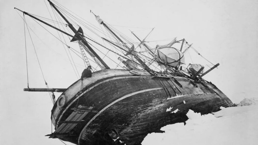 O navio que ficou 107 anos no fundo da Antártica e parece uma cápsula do tempo