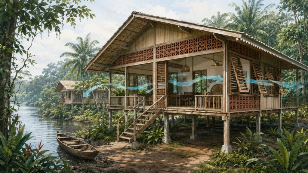 A cidade no Brasil onde as casas foram feitas para vencer o calor sem depender tanto de ar-condicionado