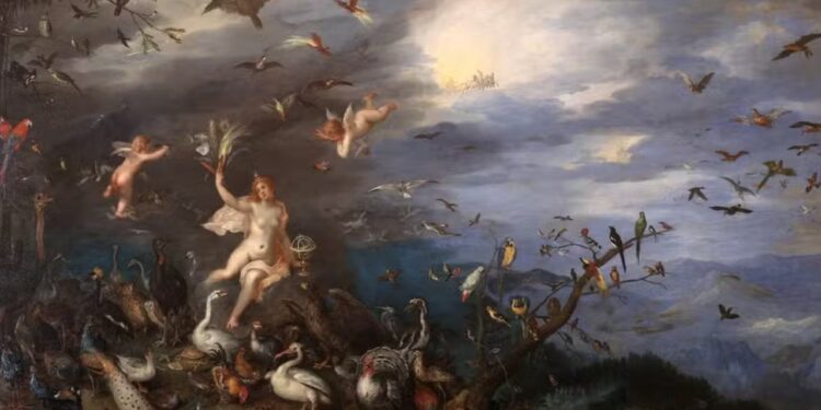 Pintura de 1611 pode ter registrado morcego caçando ave 414 anos antes da confirmação científica